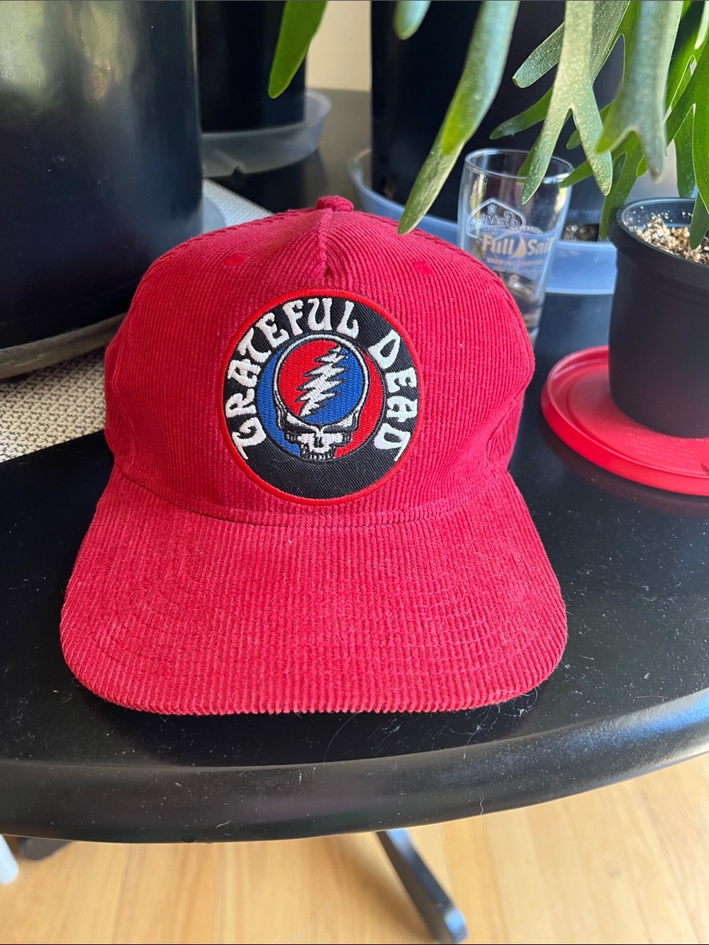 Grateful Dead 100% cotton corduroy hat snapback